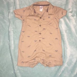 18 month boys dino romper